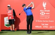 Eddie Pepperell at the Abu Dhabi HSBC Championship 2020 (Image via Getty)